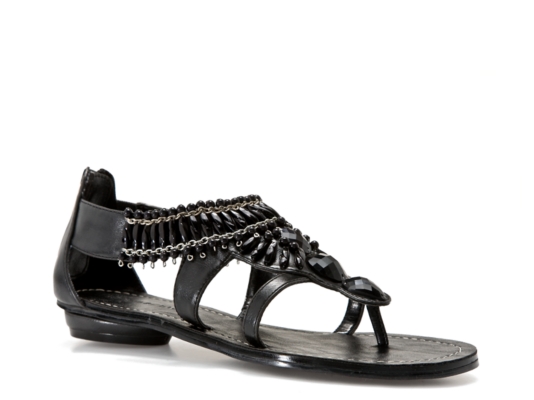 Ann Marino Majestic Beaded Gladiator Sandal