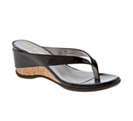 MT Starla Patent Leather Wedge Sandal