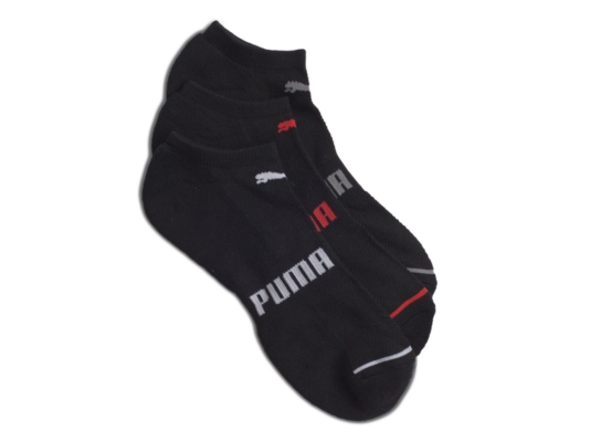Puma Men's No Show Athletic Socks, 3 Pack