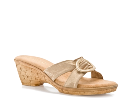 Italian Shoemakers Melon Wedge Sandal | DSW