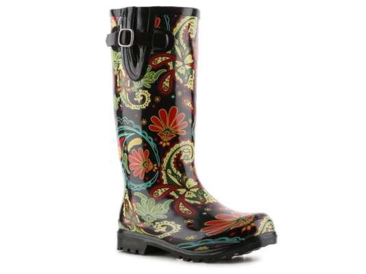Nomad Puddles Indo Floral Rain Boot