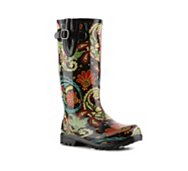 Nomad Puddles Indo Floral Rain Boot