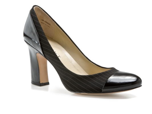 Ellen Tracy Amber Pinstripe Pump