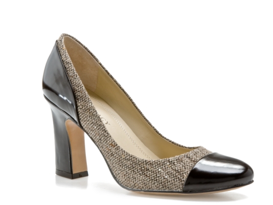 Ellen Tracy Amber Tweed Pump