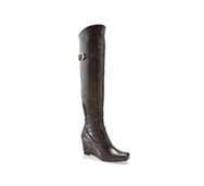 Franco Sarto Market Over the Knee Wedge Boot