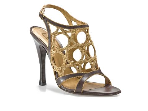 Bottega Veneta Gold Ring Sandal | DSW