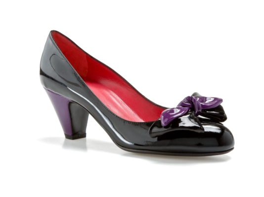 Sergio Rossi Patent Bow Pump