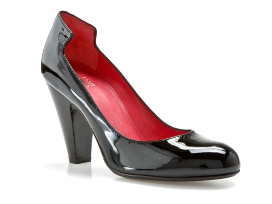Sergio Rossi Polished Patent Pump