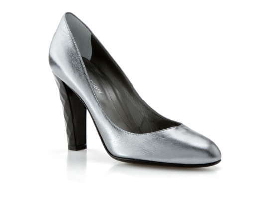 Sergio Rossi Metallic Leather Pump