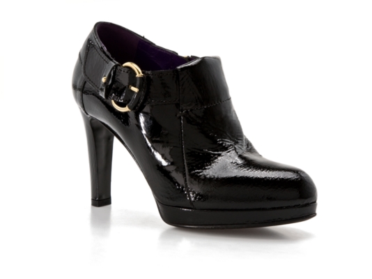Sergio Rossi Patent Platform Bootie