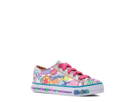 Skechers Sugarlicious Girls' Toddler & Youth Light-up Sneaker