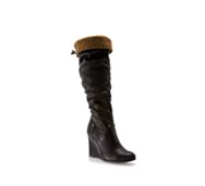 Audrey Brooke Cozy Wedge Cuff Boot