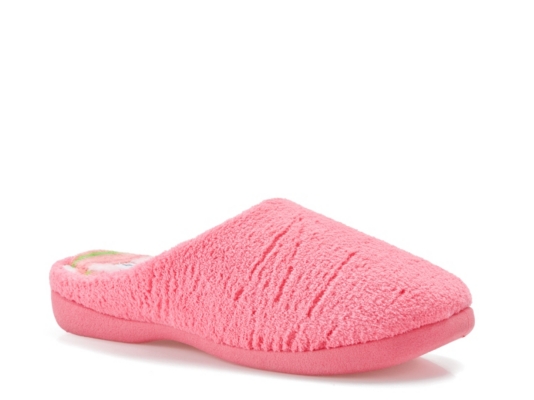 Dearfoams Striped Slipper