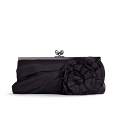 dsw black clutch