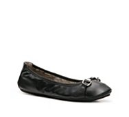 Me Too Limbo Ballet Textured Leather Flat