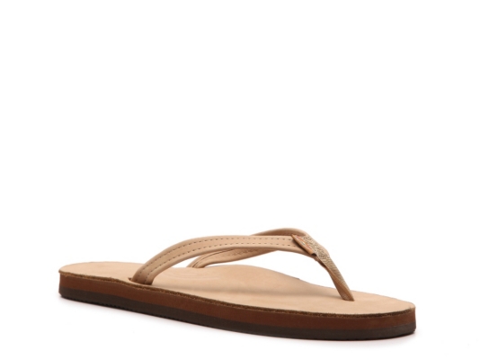 Rainbow Narrow Strap Flip Flop