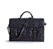 Hype Handbags Leather Messenger Bag