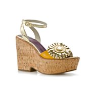 Marc by Marc Jacobs Flower Wedge Sandal