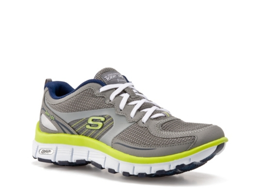 Skechers Women's Tone-ups Fitness-Flex Running Shoe