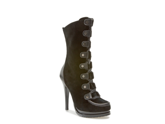 charles david portis suede ankle bootie