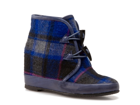 Mojo Moxy Fuzzy Wedge Bootie