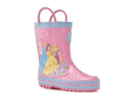 Disney Princess Girls' Toddler Rain Boot