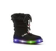 Skechers Keepsakes Lights Girls' Toddler & Youth Light-up Boot
