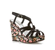 Lovely People Marianne Floral Wedge Sandal