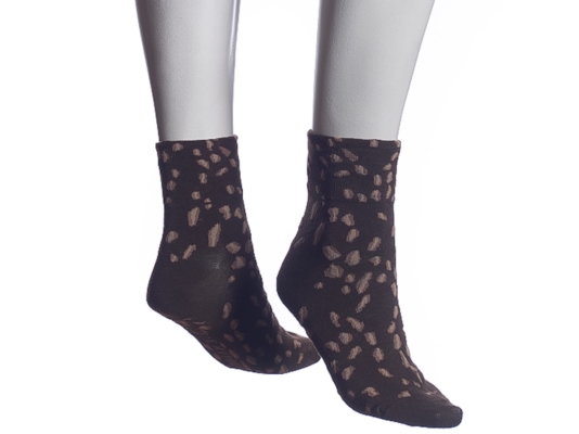 SM Leopard Anklet Sock