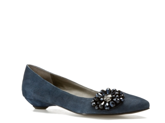 Audrey Brooke Social Suede Flat