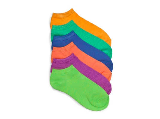 Poppie Jones Marled Sock, 6 Pack