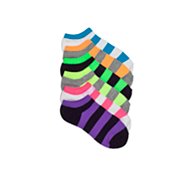 Poppie Jones Stripe Sock, 6 Pack