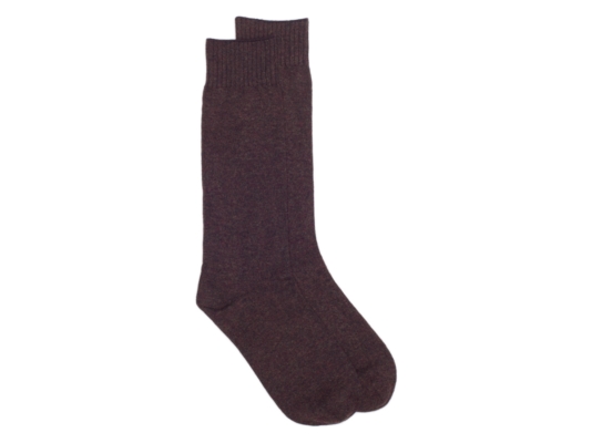 MeMoi Lux Cashmere Flatknit Crew Sock
