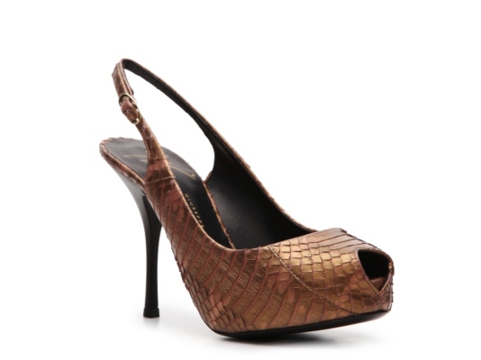Giuseppe Zanotti Reptile Platform Slingback Pump