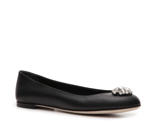 Giuseppe Zanotti Jeweled Ballet Flat