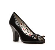 Marc by Marc Jacobs Patent Leather Peep Toe Pump