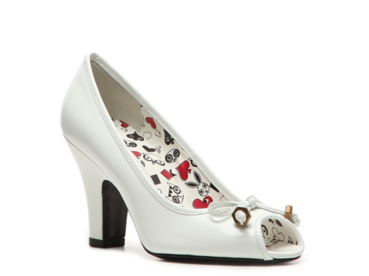 Marc by Marc Jacobs Patent Leather Peep Toe Pump