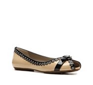 Marc by Marc Jacobs Patent Leather Grommet Flat