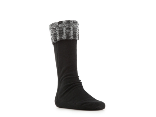 SM Marled Cable Knit Rain Boot Liner