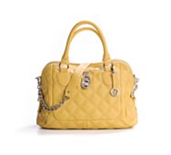 Audrey Brooke Quilted Paramount Satchel