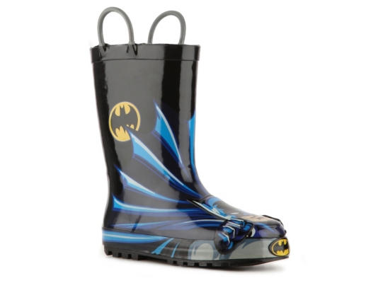 Western Chief Batman Boys' Toddler & Youth Rain Boot