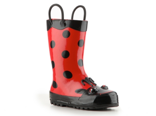 Western Chief Ladybug Girls' Toddler & Youth Rain Boot