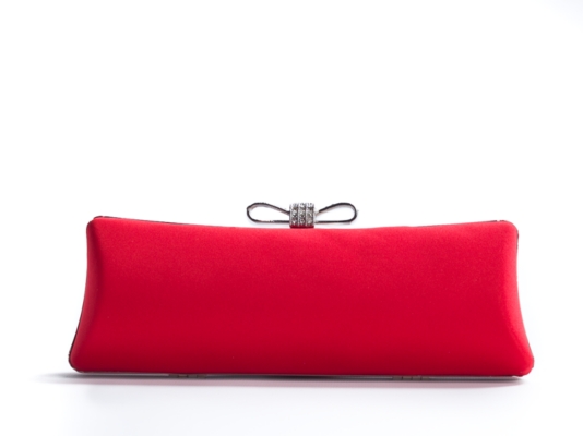 Lulu Townsend Bow Clasp Box Clutch