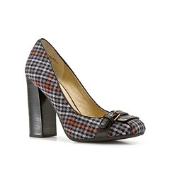 dsw plaid heels