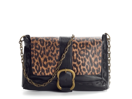 steve madden leopard purse