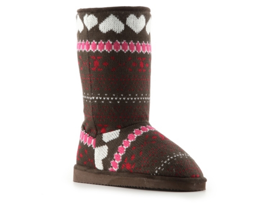 Miss Me Cupcake Heart Boot
