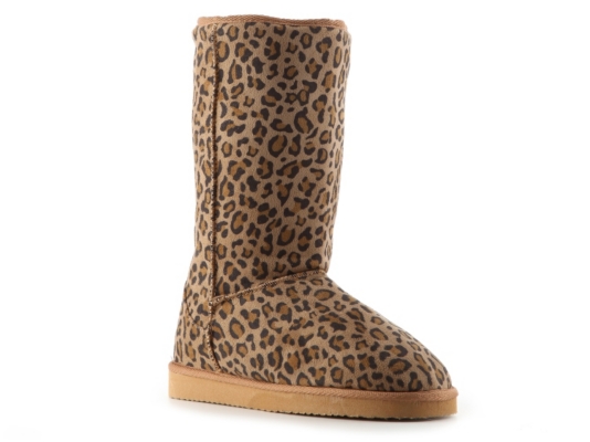 Miss Me Cupcake Leopard Boot
