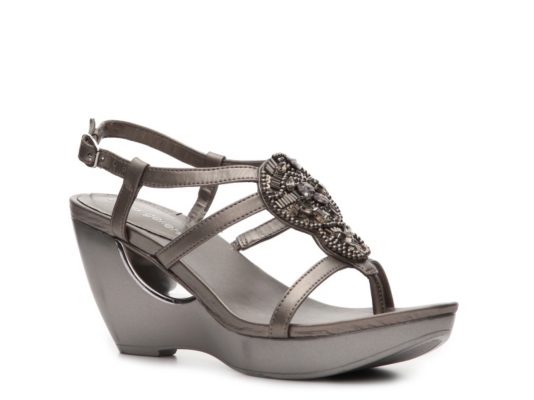 Andrew Geller Apple Wedge Sandal