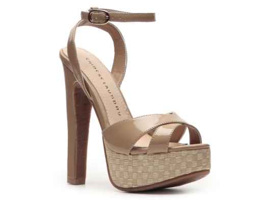 chinese laundry riddle platform sandal