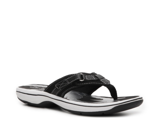 clarks flip flops dsw